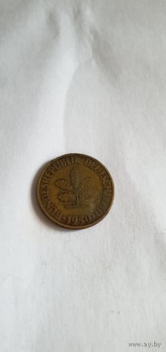 Германия 10 пфеннигов 1950