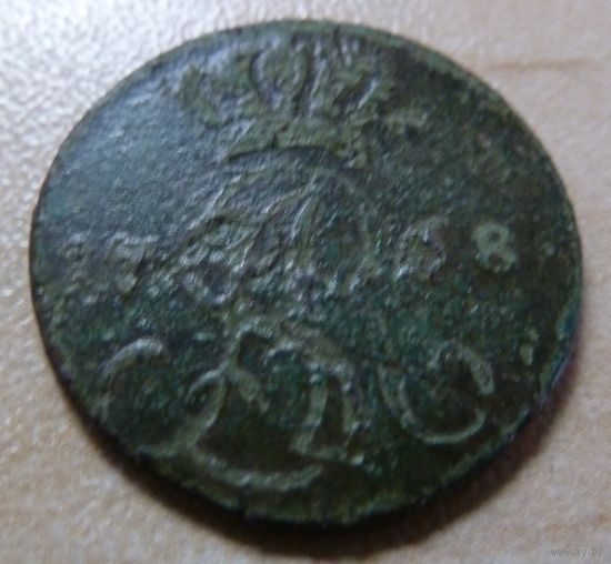 Грош 1768 g Станислав Август Понятовский