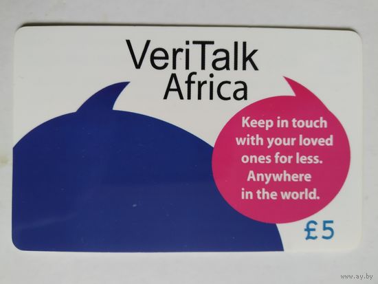 Телефонная карта. Англия