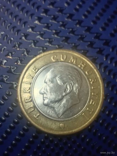 1 лира. Турция 2019г (4)