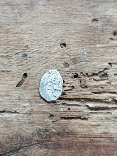 Копейка  Петра  Первого      (серебро)