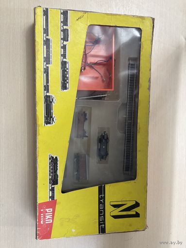 Набор железнодорожной модели Piko Transit тепловоз и 3 вагонов, Piko ГДР 1980-1989