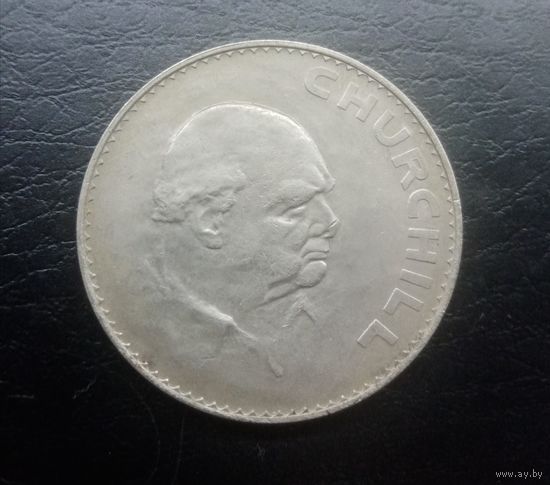 Англия крона 1965 года Уинстон Черчилль