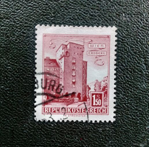 Марка Австрия 1965 год Архитектура