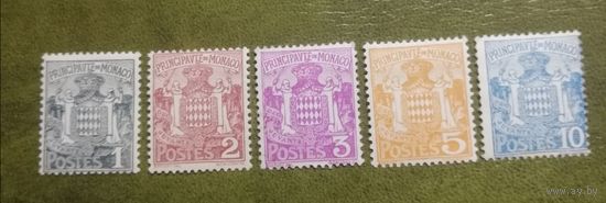 Монако 1924 герб