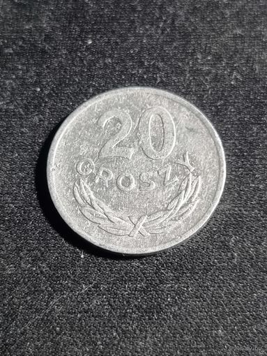 Польша 20 грошей 1978
