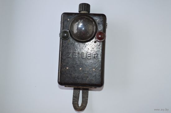 Фонарь бекелитовый ZEILER. Редкий. Вермахт. Оригинал.
