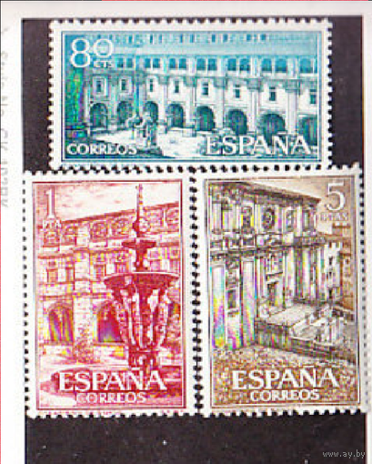 Монастыри Испания 1960-Монастырь Сан-Хулиан де Самос –MNH** (И)