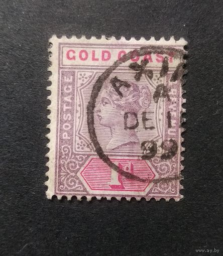 Великобритания\335с\ Золотой Берег 1898 королева Виктория