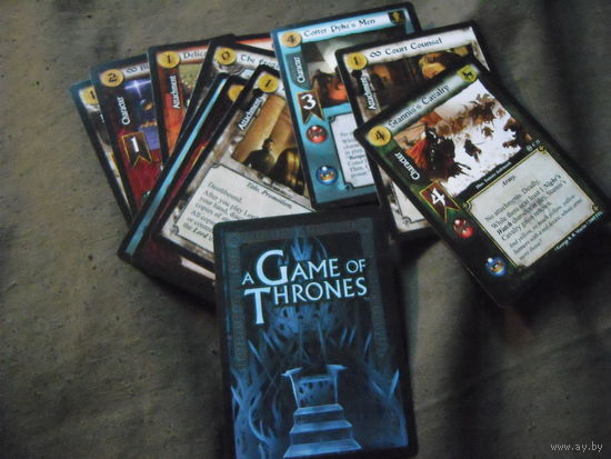 ККИ A game of Thrones. вскрытый бустер. 11 карт