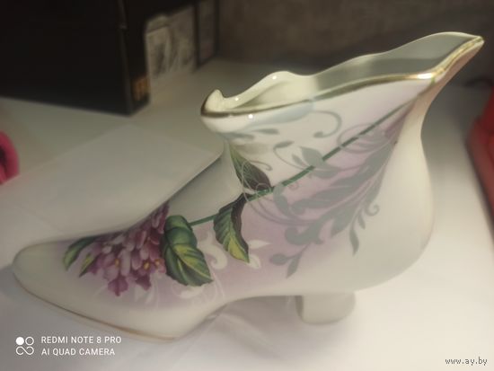 Форфорорвая туфелька