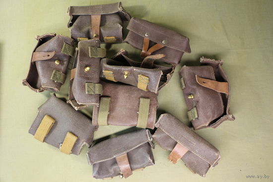 Подсумки СКС, СССР, одним лотом. Распродажа коллекции вещей. С РУБЛЯ! АУКЦИОН!