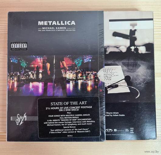 Metallica - S&M Box (2xDVD, USA, лицензия, 2000)