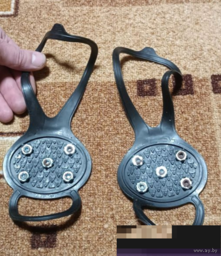 Снегоступы ледянки с шипами на обувь