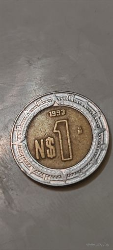 Мексика 1 цент 1993
