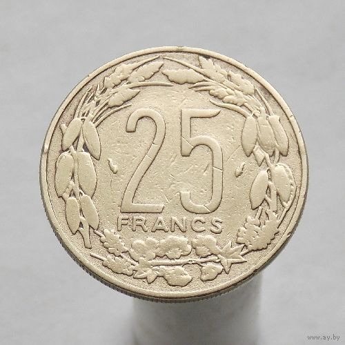 Центральная Африка 25 франков 1982