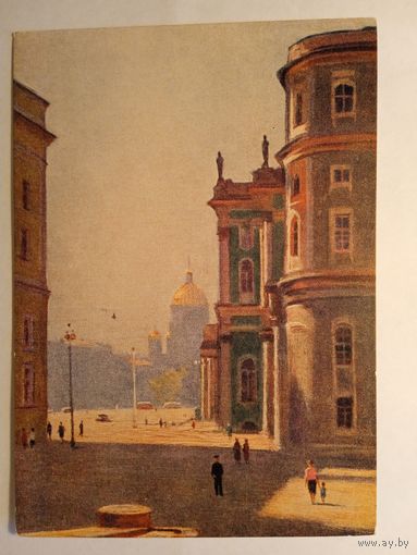 1955. Соколов. Утро в Ленинграде