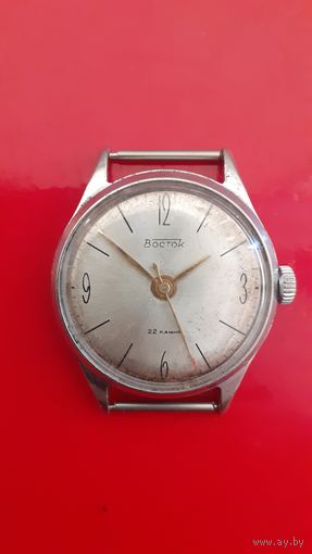 Часы ВОСТОК. СССР. 22 камня.