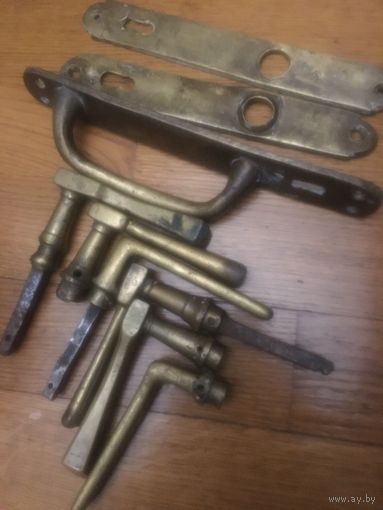 Дверная фурнитура 19 века бронза