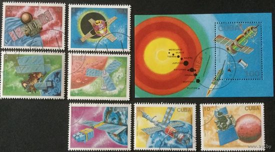 Куба. 1988г. День космонавтики