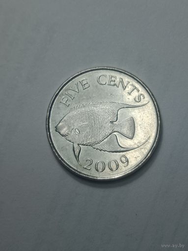 Бермудские острова 5 центов  2009  года .