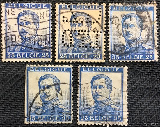 ЦІКАВІЦЬ АБМЕН! 1913, Альберт І, 25 цэнтаў