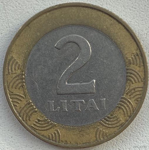 Литва 2 лита 1998 г.