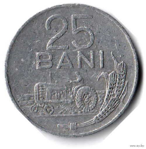 Румыния. 25 бань. 1982 г.
