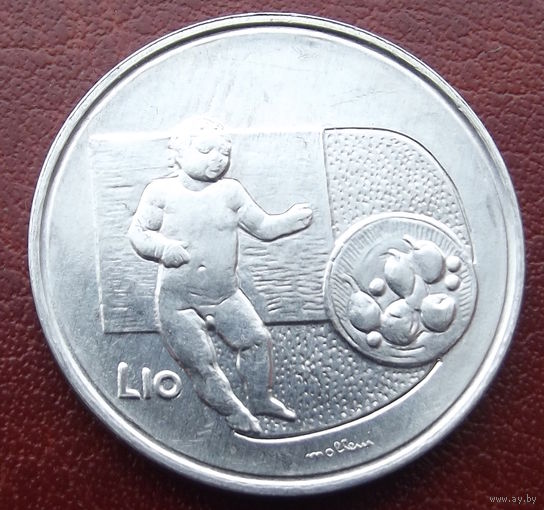 Сан-Марино. 10 лир 1976