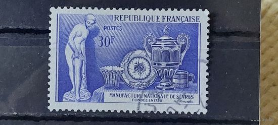 РАСПРОДАЖА ФРАНЦИЯ 1957г. Полная серия. Гаш.