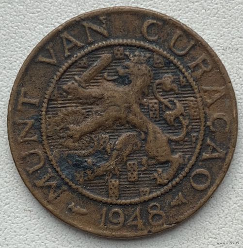 Кюрасао 2,5 цента 1948 г.