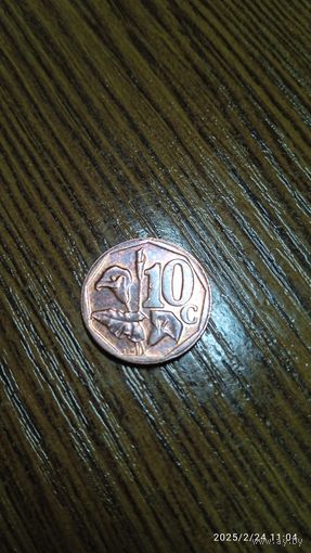 ЮАР 10 центов 2014