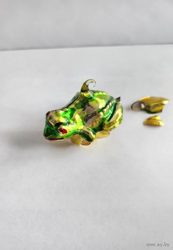 Елочная игрушка Лягушка