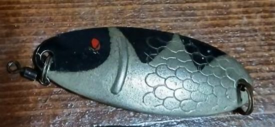 Блесна ЧЕРНОСПИНКА завод Балтика СССР