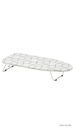 Доска гладильная IKEA мини настольная складная   Супер удобная вещь, которая занимает мало места в квартире и не портит интерьер.   Эта небольшая гладильная доска складывается, и ее можно повесить на