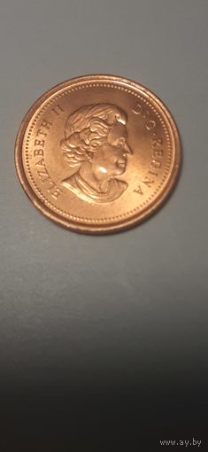 1 цент Канада 2006 год