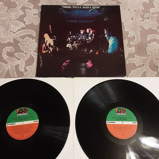 CROSBY, STILLS, NASH AND YOUNG - 1971 - 4 WAY STREET (GERMANY) 2LP