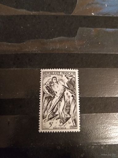 1947 Франция чистая клей MNH** война (3-8)