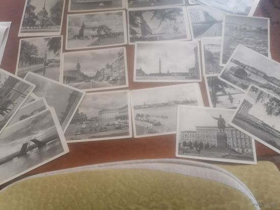 Открытки СССР.1965 ГОД.Черно-белые.Чистые.25шт.См.фото.