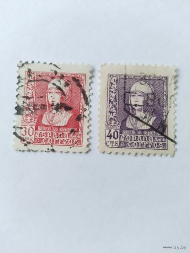 Испания 1938 2 м К-ва Изабелла