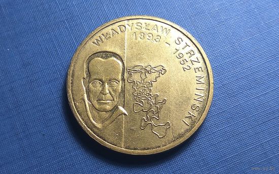 2 злотых 2009. Польша. Серия художники - Владислав Стржеминский.