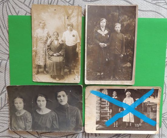 Фото "Семейные портреты", Зап. Бел., до 1939 г.