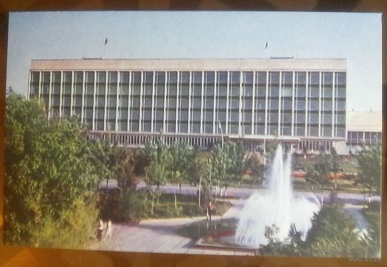 1970 год Ташкент Здание ЦК