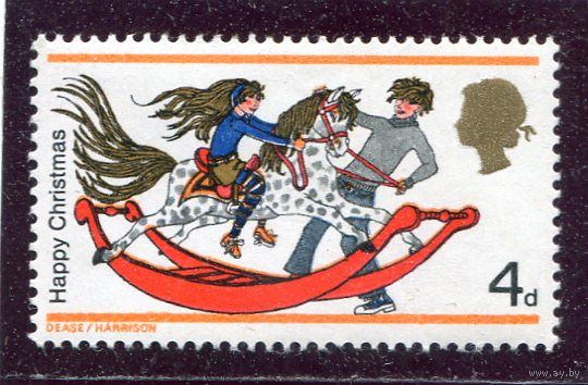 Великобритания. Рождество 1968