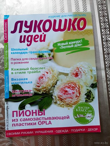 Журналы "Лукошко идей" (9 шт.).