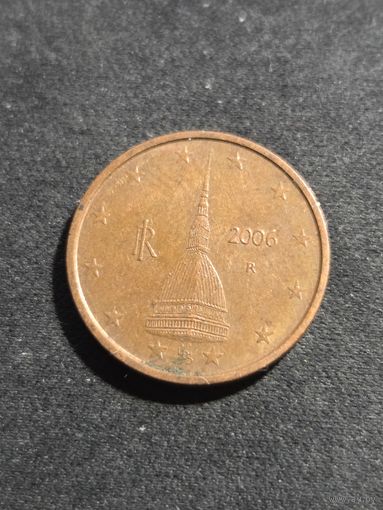 Италия 2 евроцента 2006
