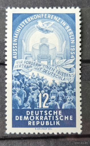 Германия, ГДР 1954 г. Mi.424 MNH** полная серия
