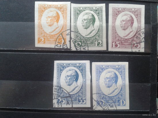 Латвия, 1929. Зигфрид Анна Мейерович, политик, полная серия. Mi-25.0 евро гаш.