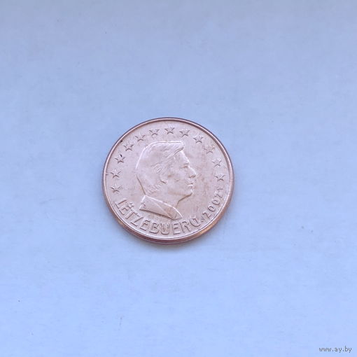 Люксембург 5 евроцентов 2002