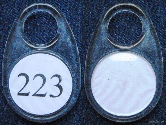 W: Жетон гардеробный 223